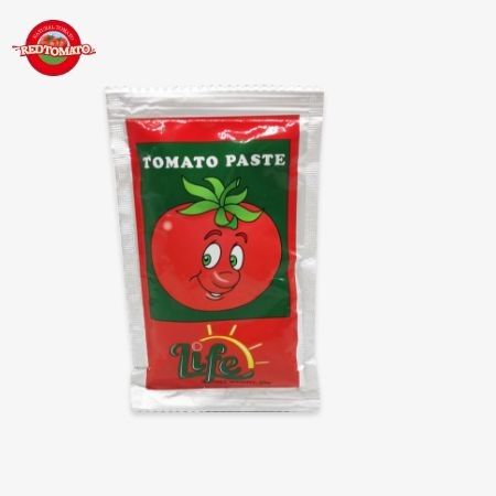 OEM ราคาโรงงาน อีสโอ ปาสต้าทอมาต้าในกระเป๋า ความบริสุทธิ์ 30%-100% 50 กรัม