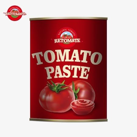 198 กรัม พาสต้าหมักกระป๋อง ผลิตโดยสอดคล้องกับมาตรฐานการผลิต ISO HACCP BRC และ FDA