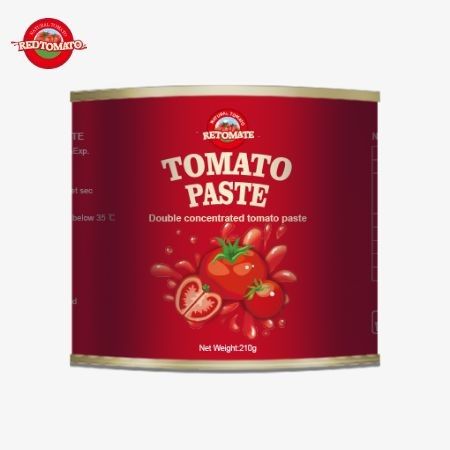 210 กรัม พาสต์ฝรั่งกระป๋อง ติดตามมาตรฐานการผลิตที่กําหนด ISO HACCP BRC และ FDA