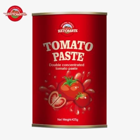 พาสต้าหมักทอดกระป๋อง 425 กรัม มาตรฐานโลกที่กําหนดโดย ISO HACCP BRC และกฎหมาย FDA
