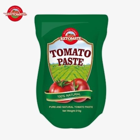 การผลิตพาสต้าทอมาต้าขนาด 210 กรัม ติดตามมาตรฐานการผลิตของ ISO HACCP BRC และ FDA