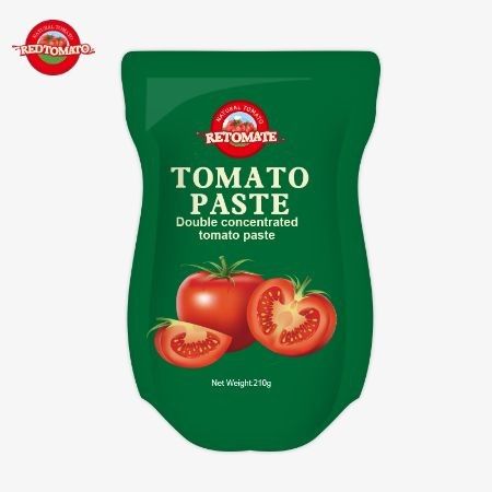 พาสต้าทอมาต้าตัวยืน 210 กรัม ตรงกับมาตรฐานการผลิต ISO HACCP BRC และ FDA