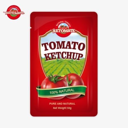 โรงงาน Custom 50g S Sachet Ketchup To Provide ISO HACCP FDA Certification ขายดีที่สุดในโลก
