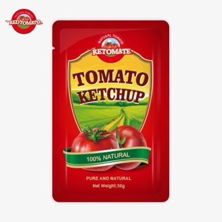 โรงงาน Custom 50g S Sachet Ketchup To Provide ISO HACCP FDA Certification ขายดีที่สุดในโลก