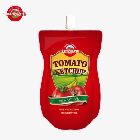 OEM จีน ราคาโรงงาน 100 กรัม เซ็ตเคชัปธรรมชาติหวานและกรด มาตรฐาน HACCP