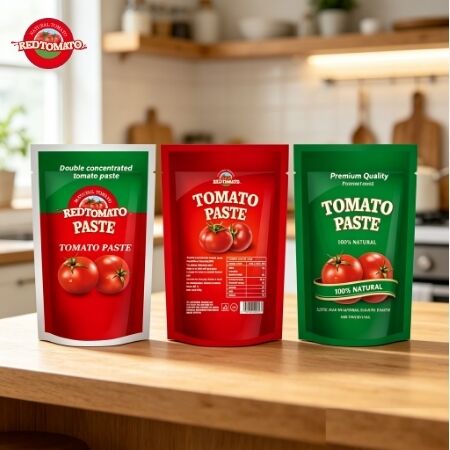 Various Purity Stand Up Pouch Tomato Paste 80g Double Concentrated 30 To 100 Grade