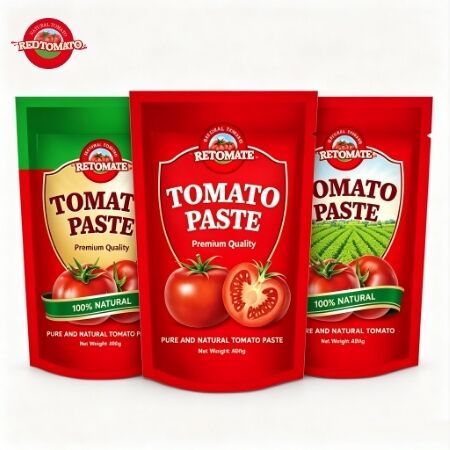 400 กรัม สตาร์ทอัพ ซัชต์พาสต้าทอมาโต้ ด้วยความบริสุทธิ์ 30%-100% ความเข้มข้นสามเท่า และ ISO, HACCP, BRC, FDA การรับรอง