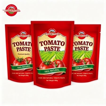 400 กรัม สตาร์ทอัพ ซัชต์ ปาสต้าทอมาต้า ด้วยความบริสุทธิ์ 30%-100% สําหรับการปรุงอาหารที่สะดวก