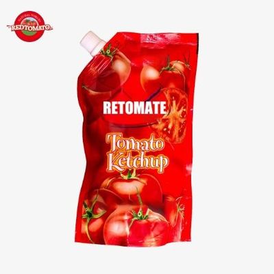 HACCP Certificate Bag Ketchup 300g ขนาดเล็ก สะดวกสําหรับการเสริมรสชาติ