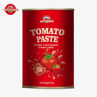 พาสต้าหมักทอดกระป๋อง 425 กรัม มาตรฐานโลกที่กําหนดโดย ISO HACCP BRC และกฎหมาย FDA