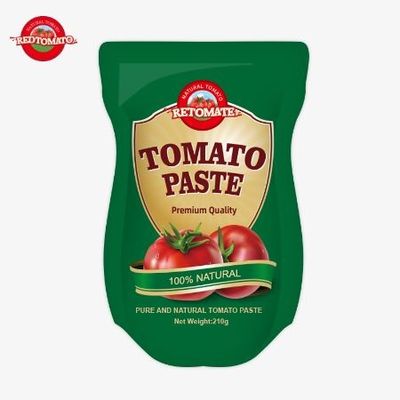 การผลิตพาสต้าทอมาต้าขนาด 210 กรัม ตามมาตรฐานการผลิตของ ISO HACCP BRC และ FDA