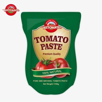 1100 กรัม ถุงพาสต้าทอมาต้าตรงกับมาตรฐาน ISO HACCP และ BRC รับประกันการดําเนินการตามราคาโรงงาน