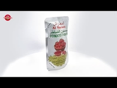 70 กรัมพริกปัสต้ากระเป๋าสะเก็ดเงิน เตรียมไว้ในปริมาณบริคซ์ 22~24%