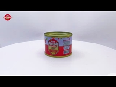 70 กรัม หมักทอดกระป๋อง Brix28-30% ให้บริการแบรนด์และการออกแบบบรรจุ